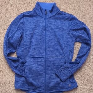 Blue Zip-Up Jacket